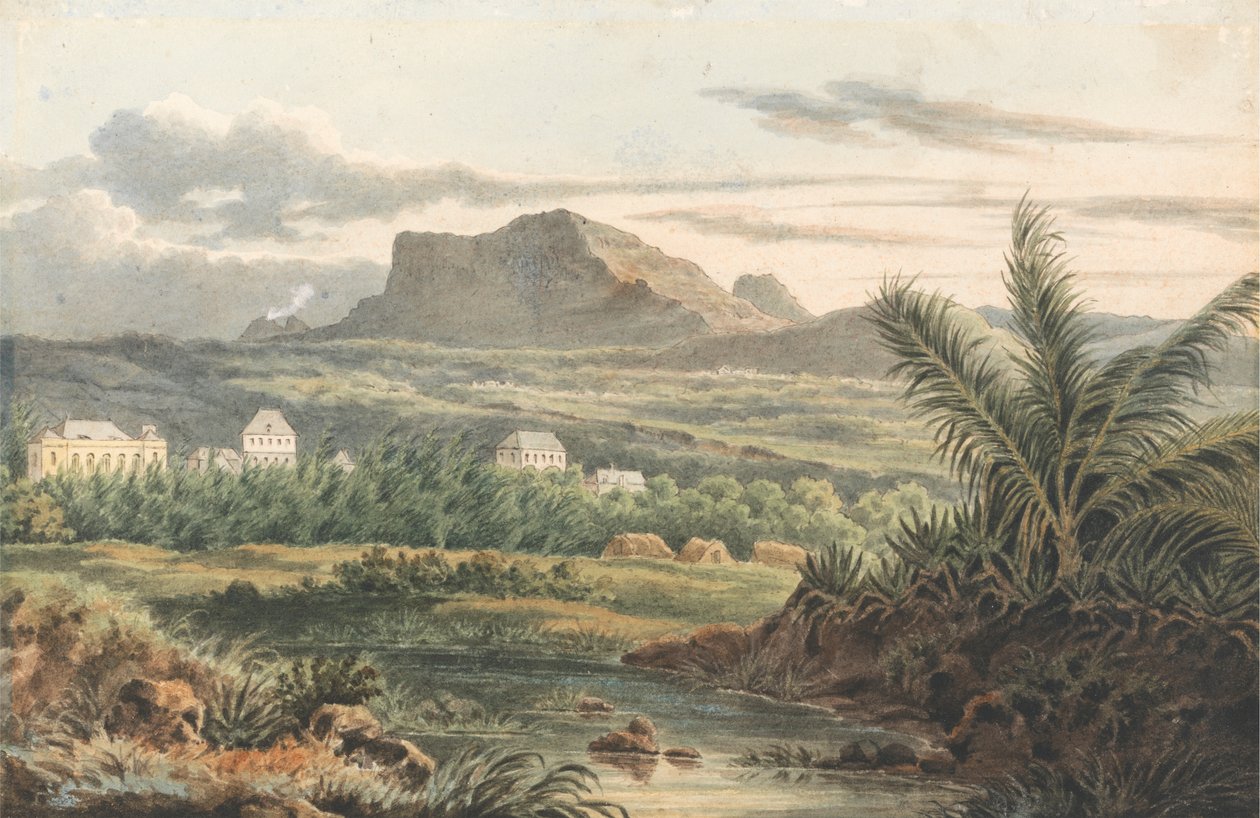 Depuis la plage près de Fort Blanc, 4 octobre 1819 - Thomas Bradshaw