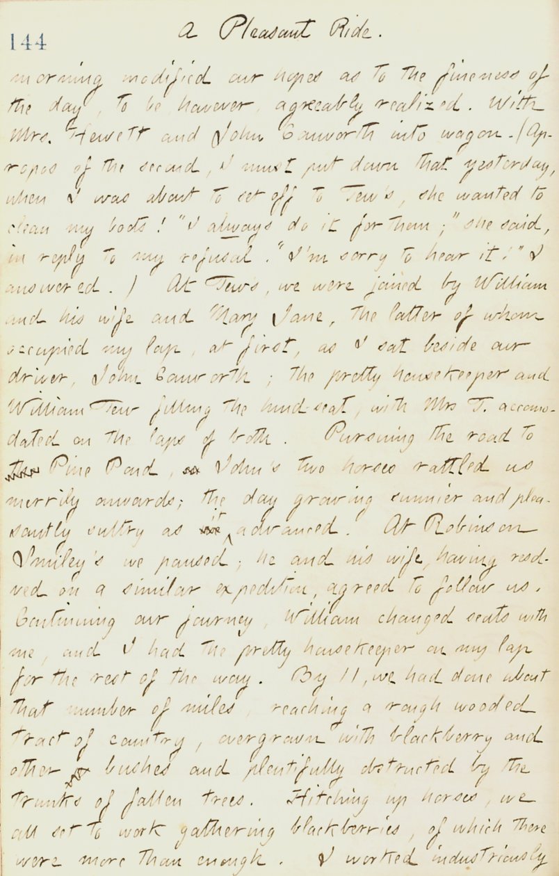 Journaux de Thomas Butler Gunn - Volume 17, page 156, 7 septembre 1861 - Thomas Butler Gunn