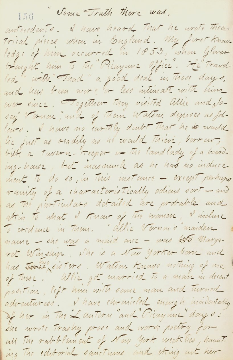 Journaux de Thomas Butler Gunn - Volume 18, page 172, 16 janvier 1862 - Thomas Butler Gunn