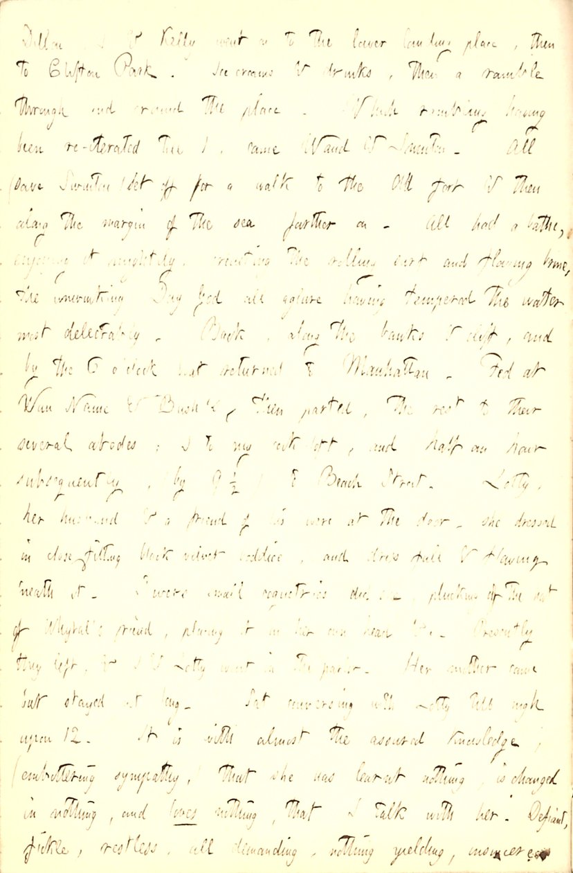 Thomas Butler Gunn Journaux- Volume 5, page 211, 5 juin 1853 - Thomas Butler Gunn