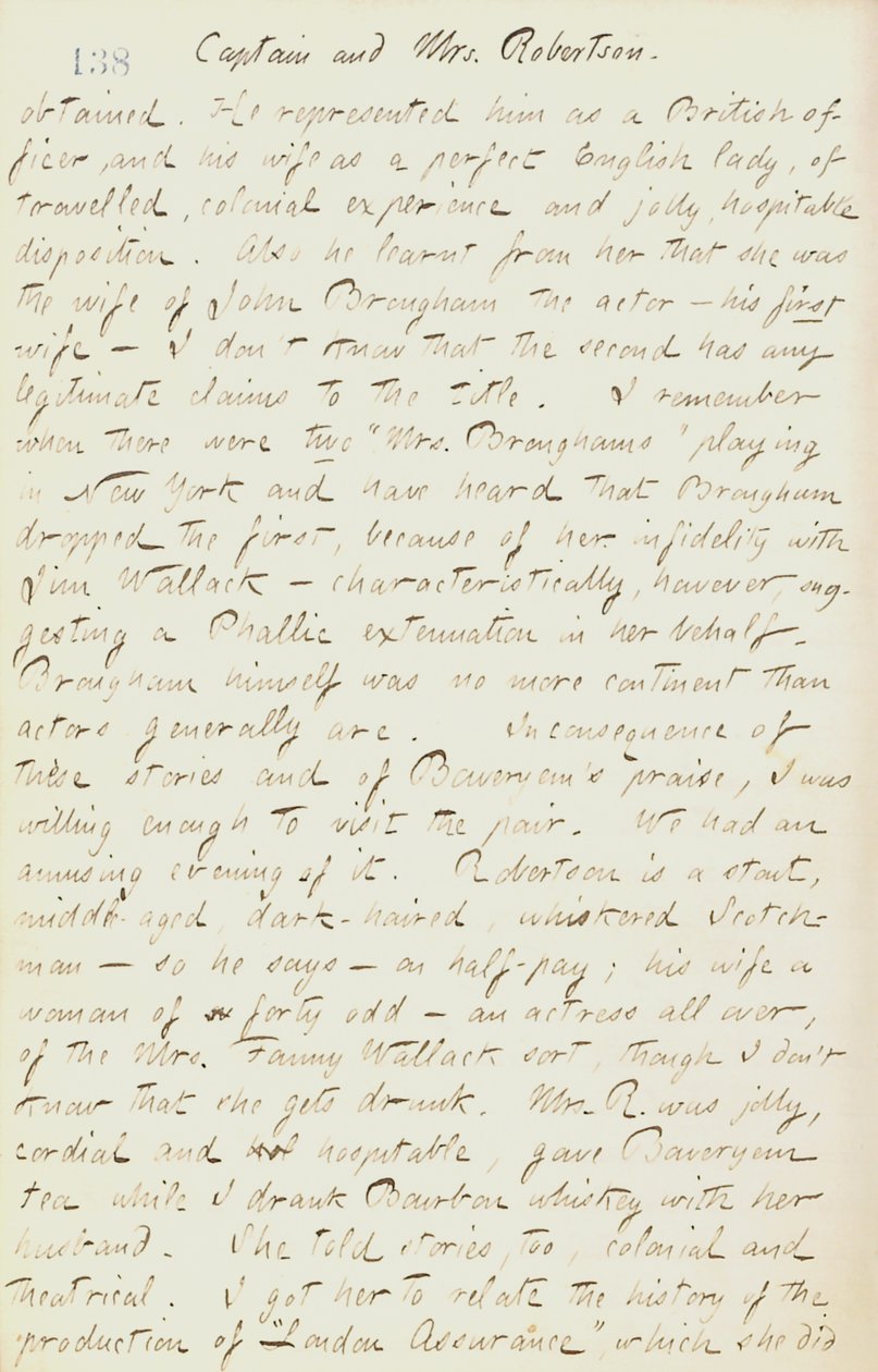 Thomas Butler Gunn Journaux - Thomas Butler Gunn