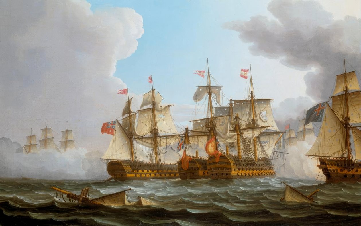 La bataille du cap Saint-Vincent - Thomas Buttersworth