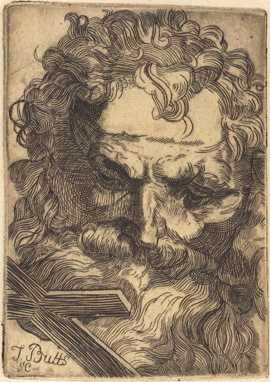 Tête de Saint Jean-Baptiste - Thomas Butts, Jr.