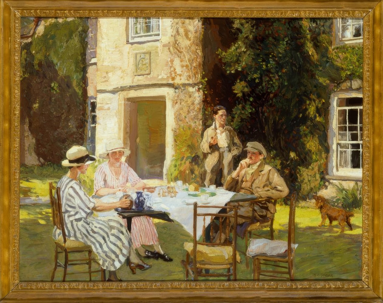 La fête du thé - Thomas Cantrell Dugdale