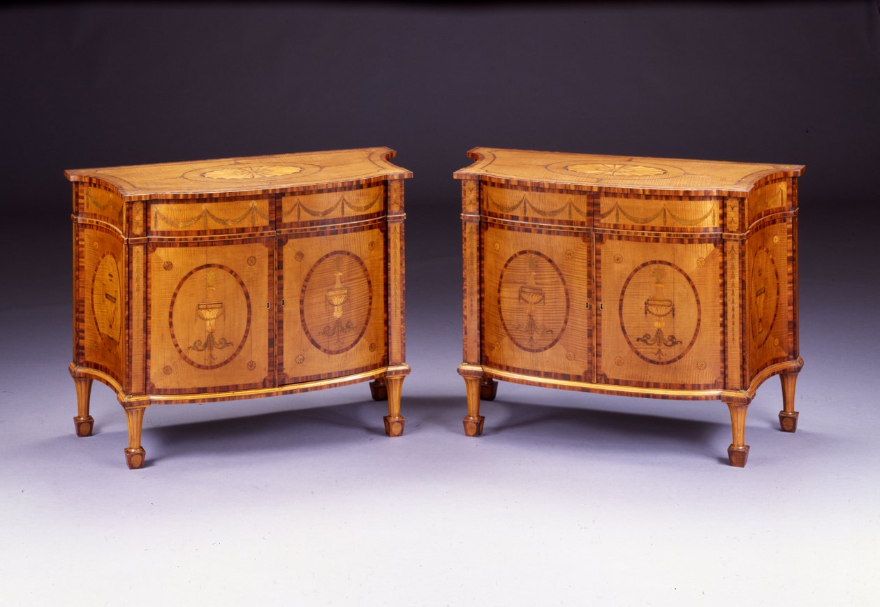 Paire de commodes George III - Thomas Chippendale