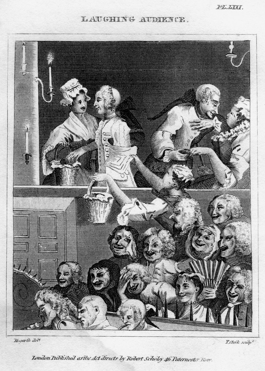 Audience riante, 18ème siècle - Thomas Clerk