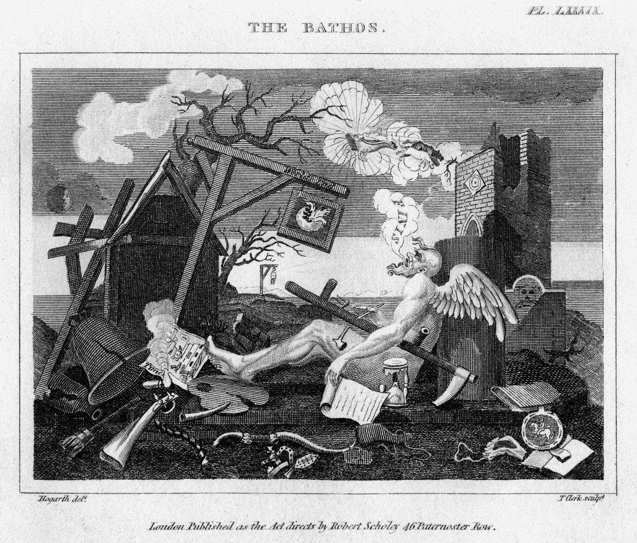 Le Bathos, 18ème siècle - Thomas Clerk