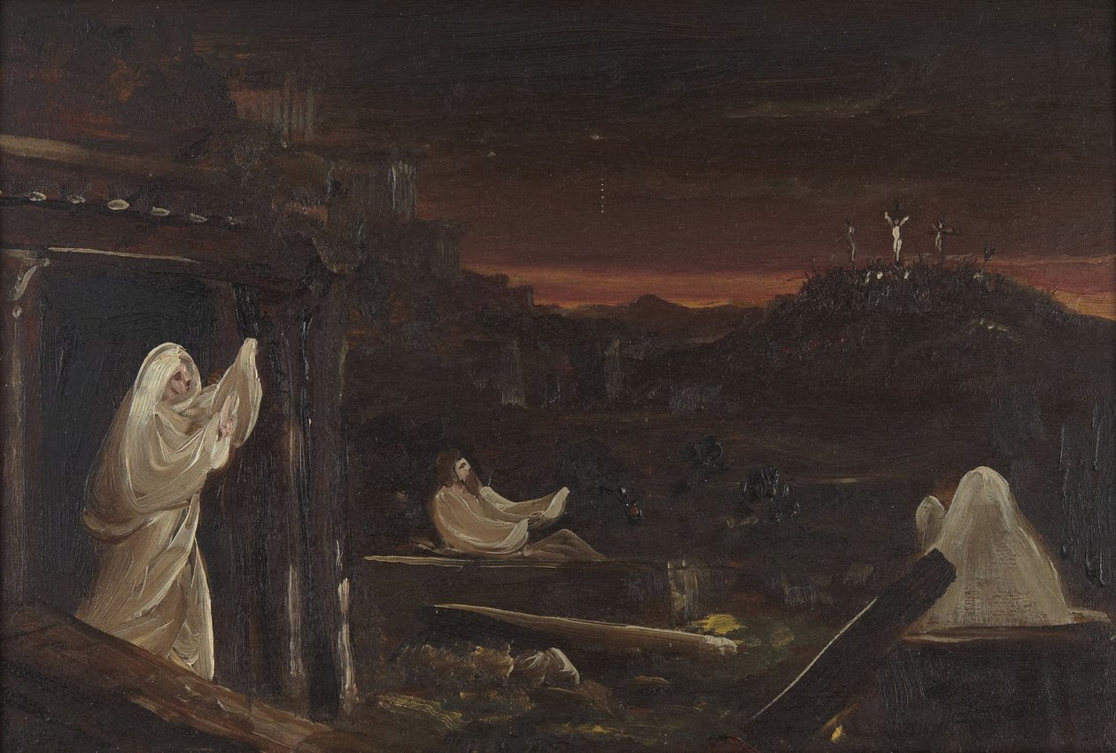 Morts sortant des tombes - Thomas Cole