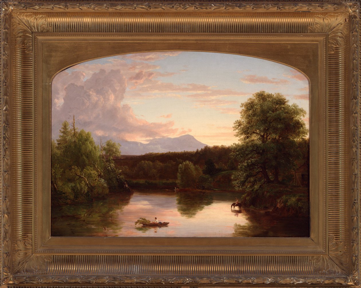 North Mountain et Catskill Creek - Thomas Cole