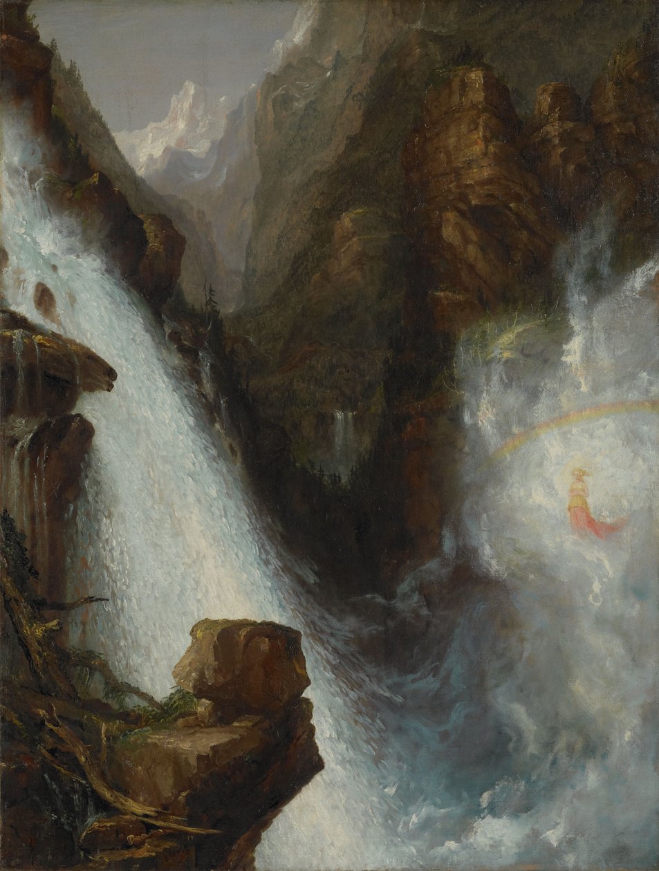 Scène du « Manfred » de Byron - Thomas Cole