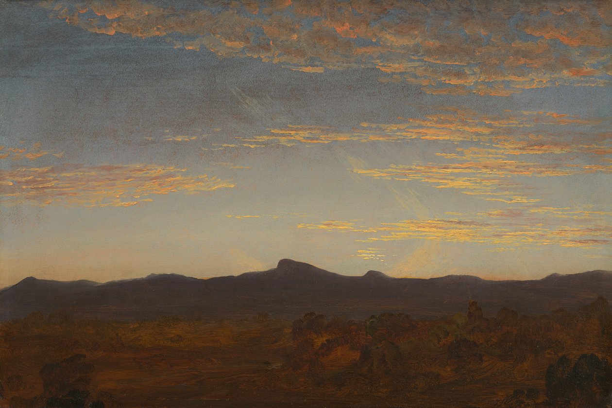 Étude pour "Catskill Creek" - Thomas Cole