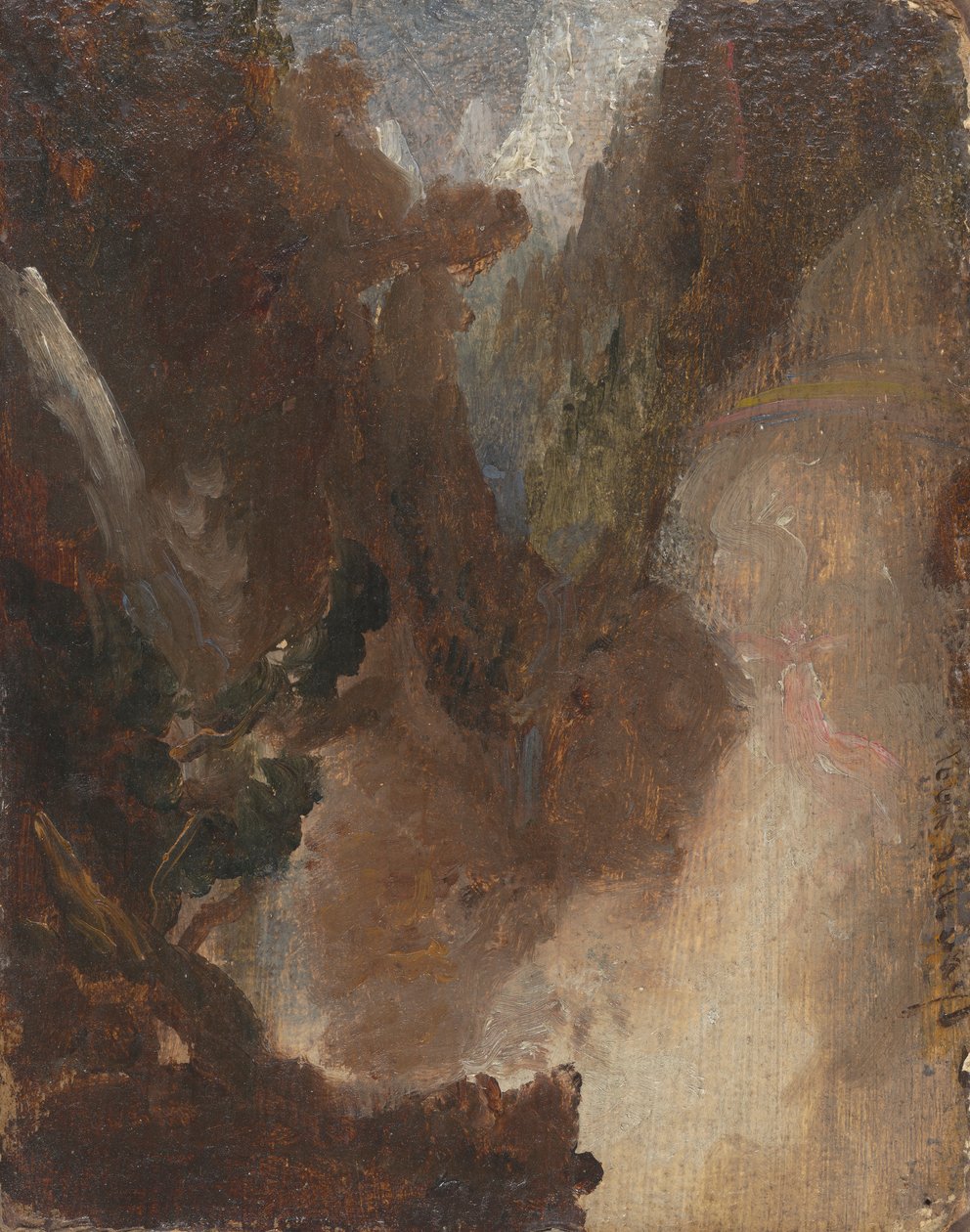 Étude pour une scène de Lord Byron - Thomas Cole