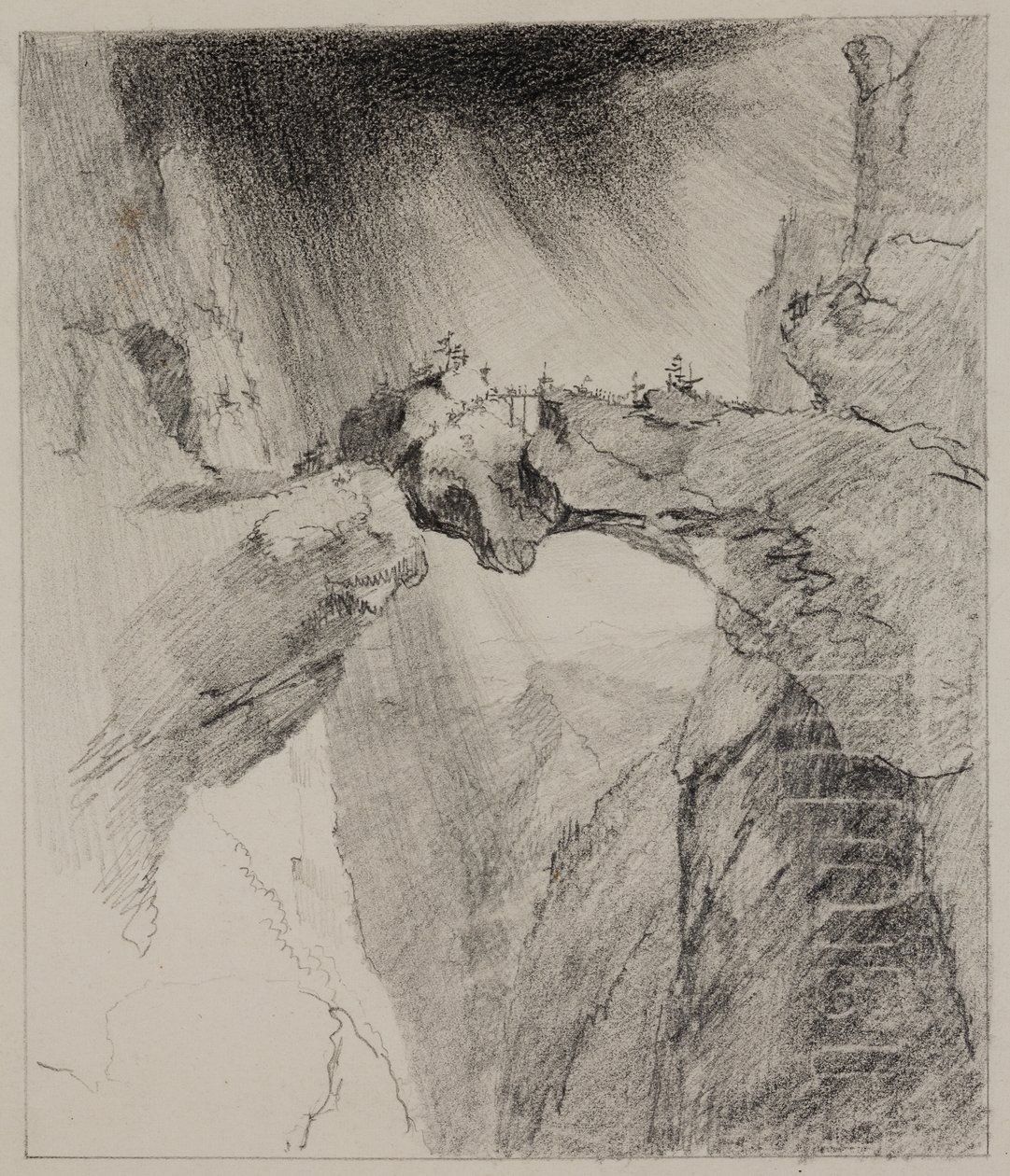 Le Pont de la peur - Thomas Cole