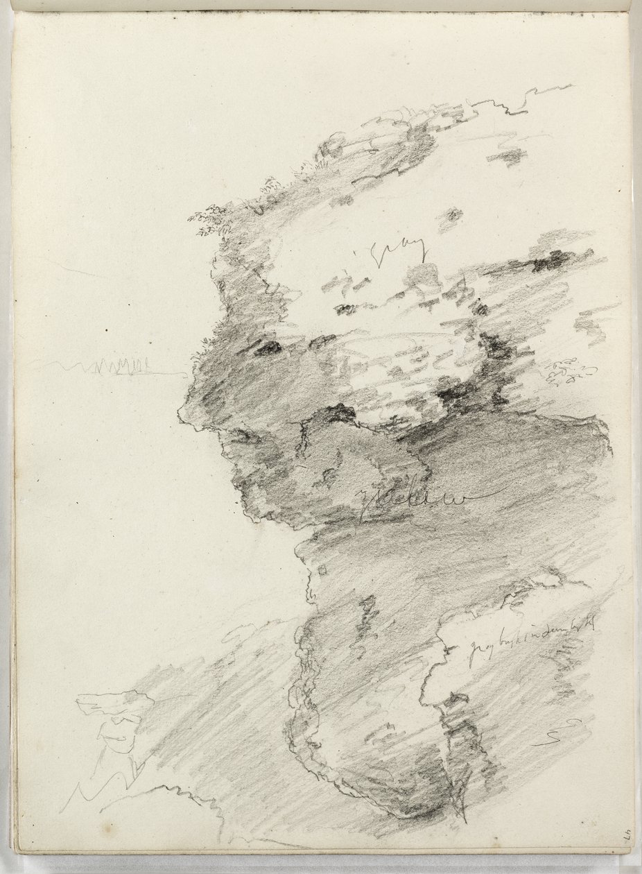 Sans titre (détail) 1831 - Thomas Cole
