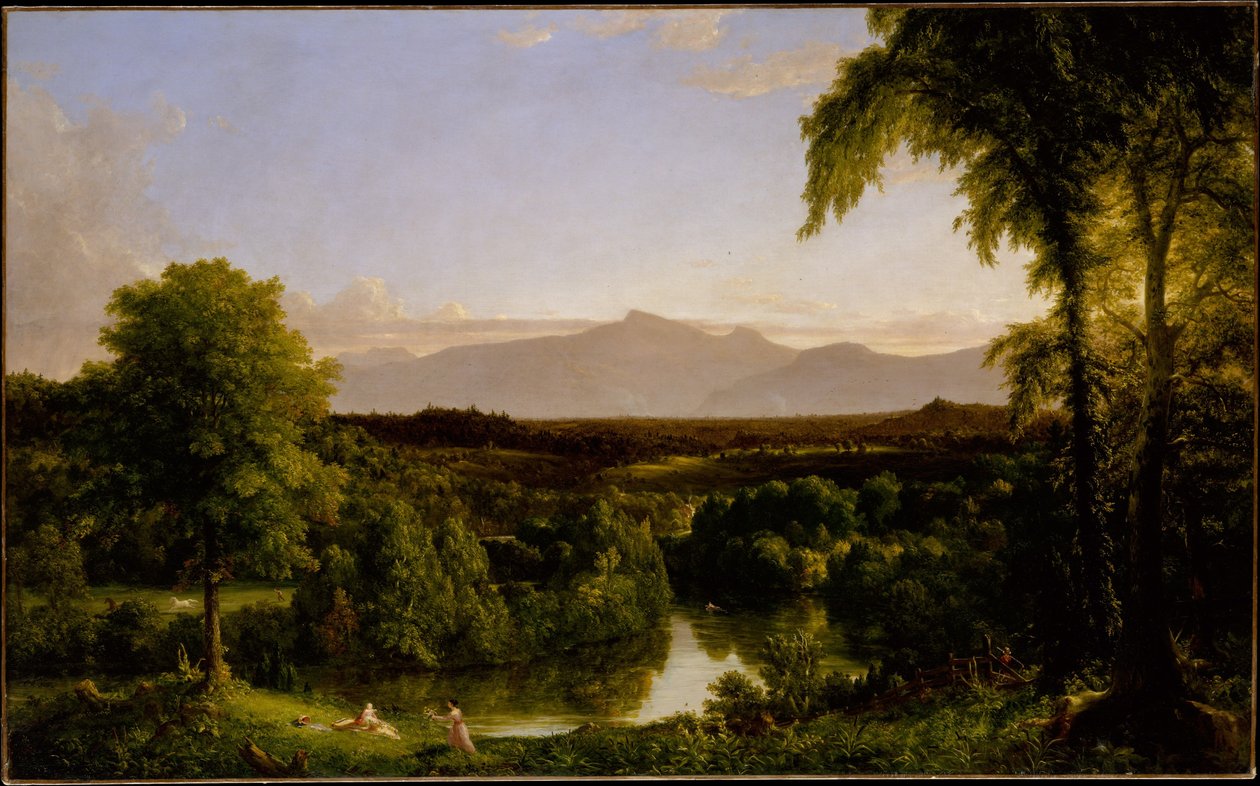 Vue sur les Catskills - début de l
