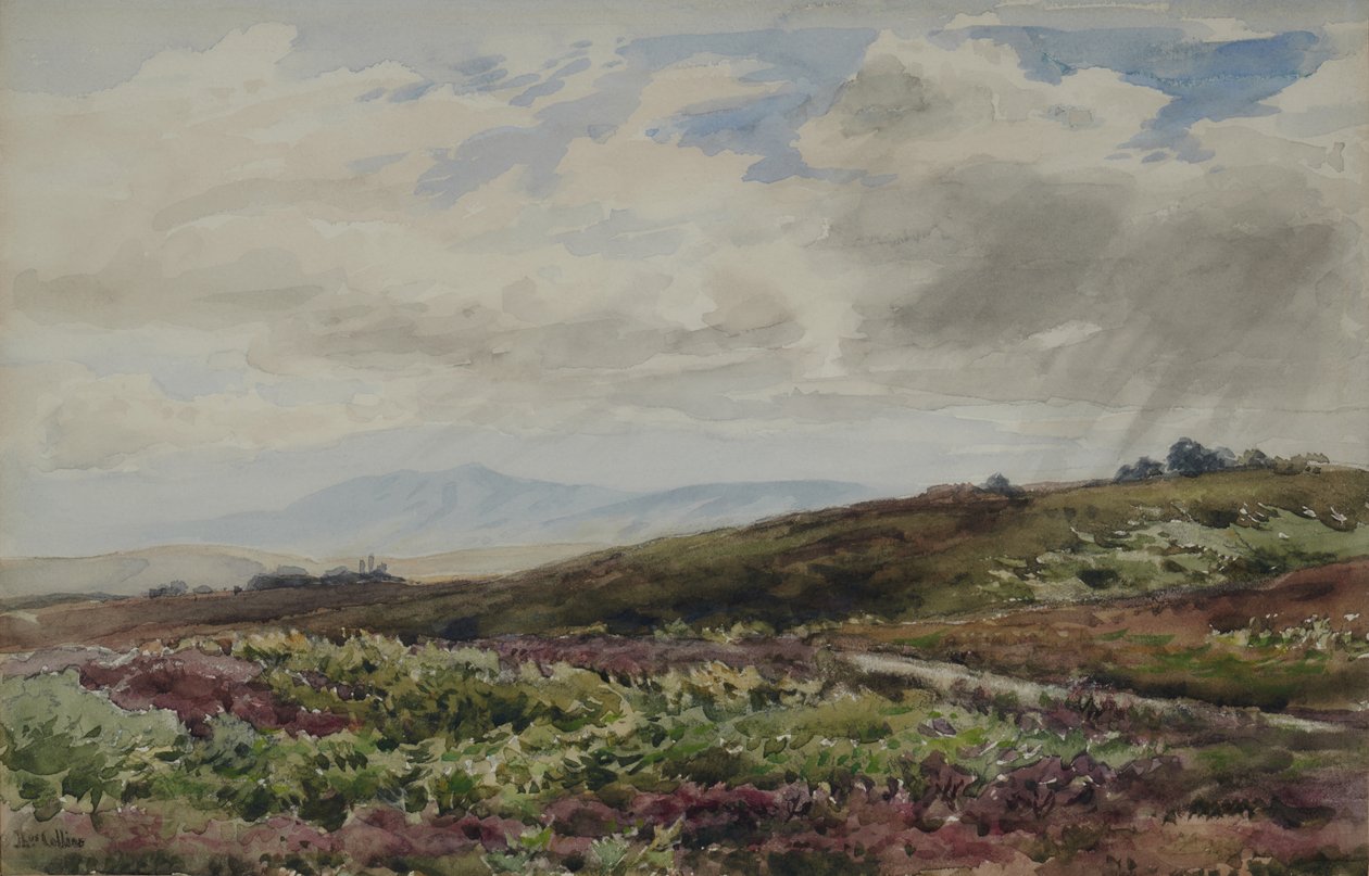 Vue vers Chanctonbury, West Sussex - Thomas Collier