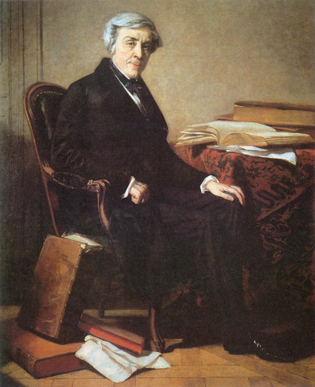 Portrait de Jules Michelet (1798-1874) - Thomas Couture