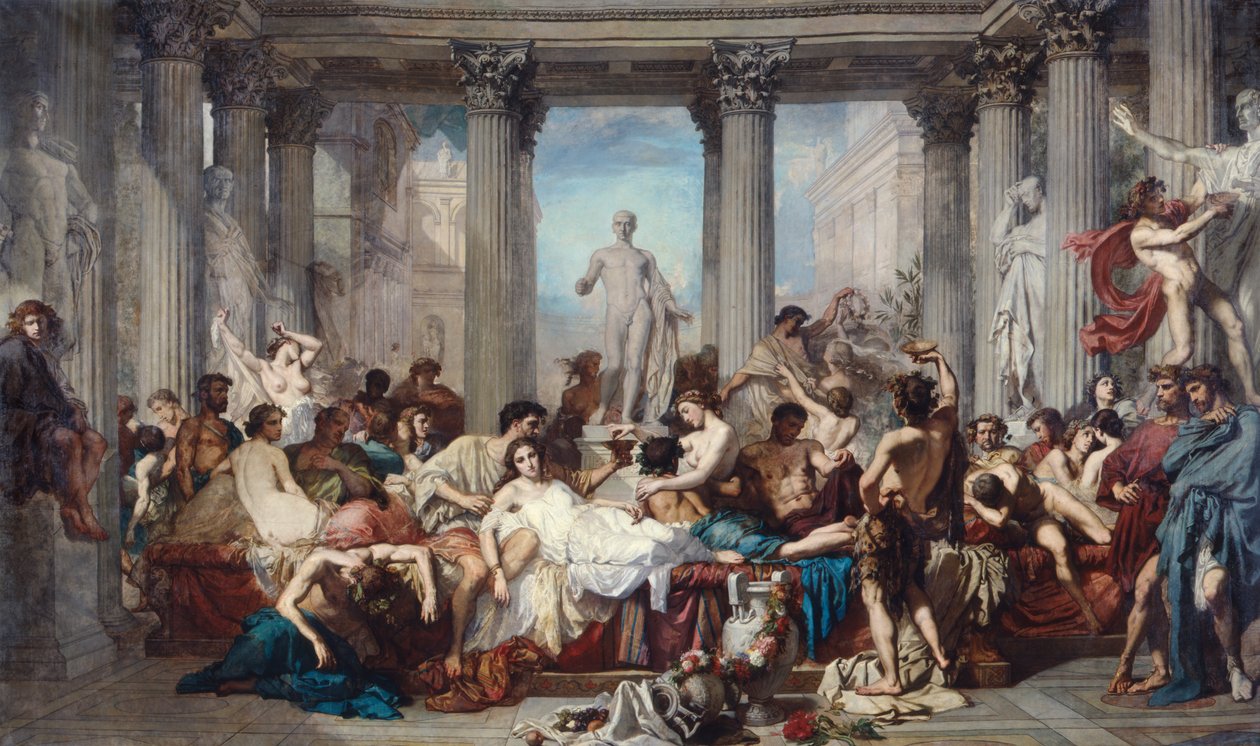 Les Romains de la décadence, 1847 - Thomas Couture