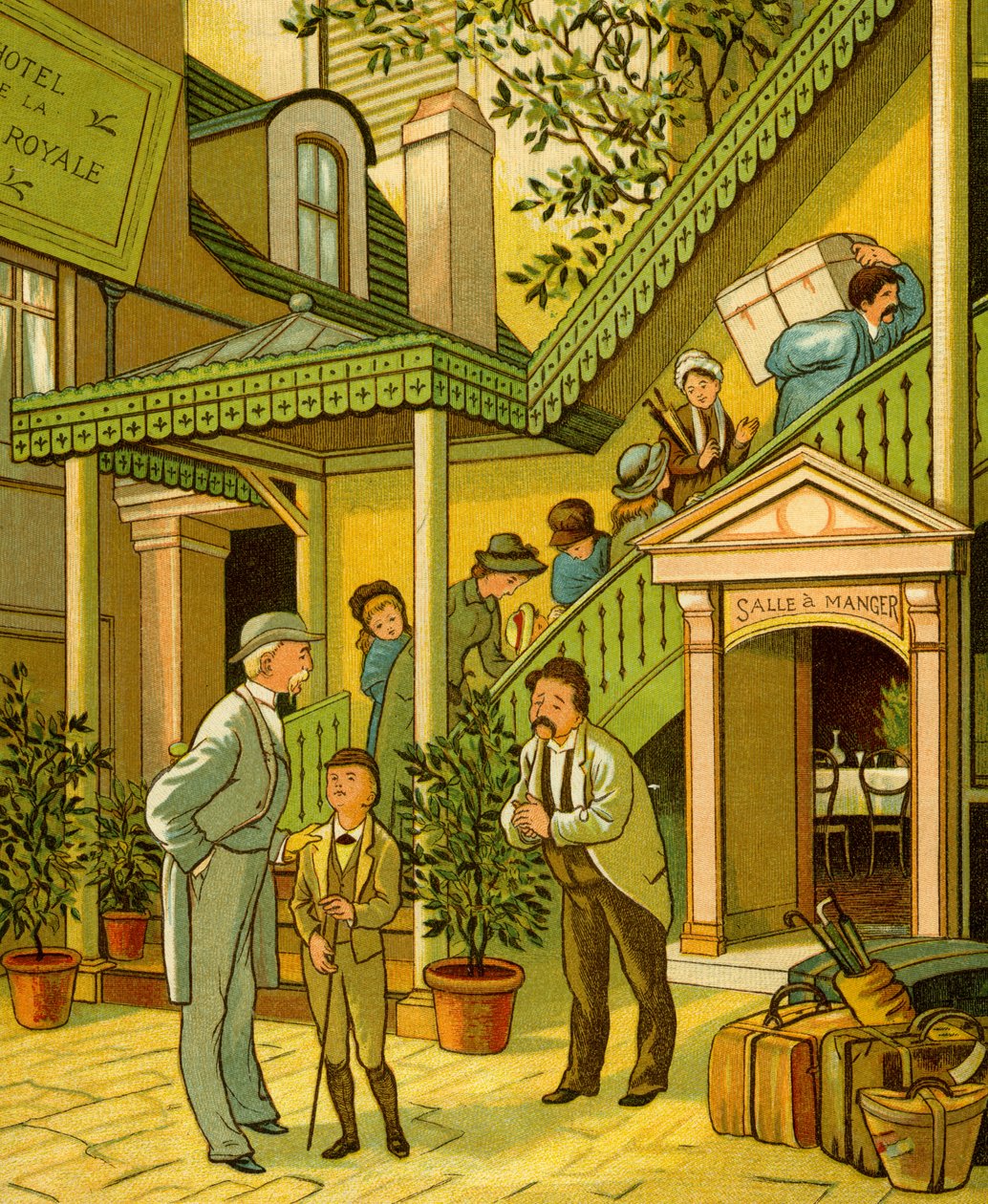 Vacances victoriennes - hôtel à Caen - Thomas Crane