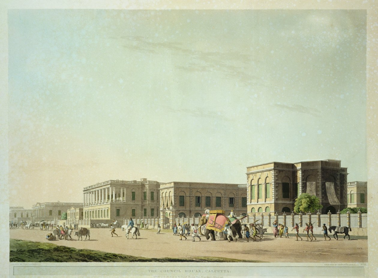 La Maison du Conseil, Calcutta, planche 29 de 