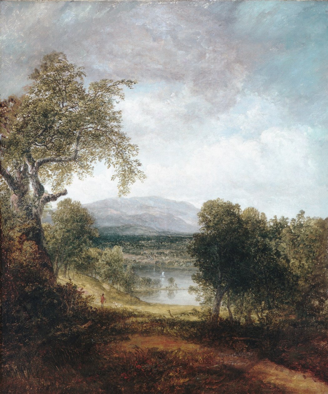 Un aperçu de rivière - Thomas Doughty