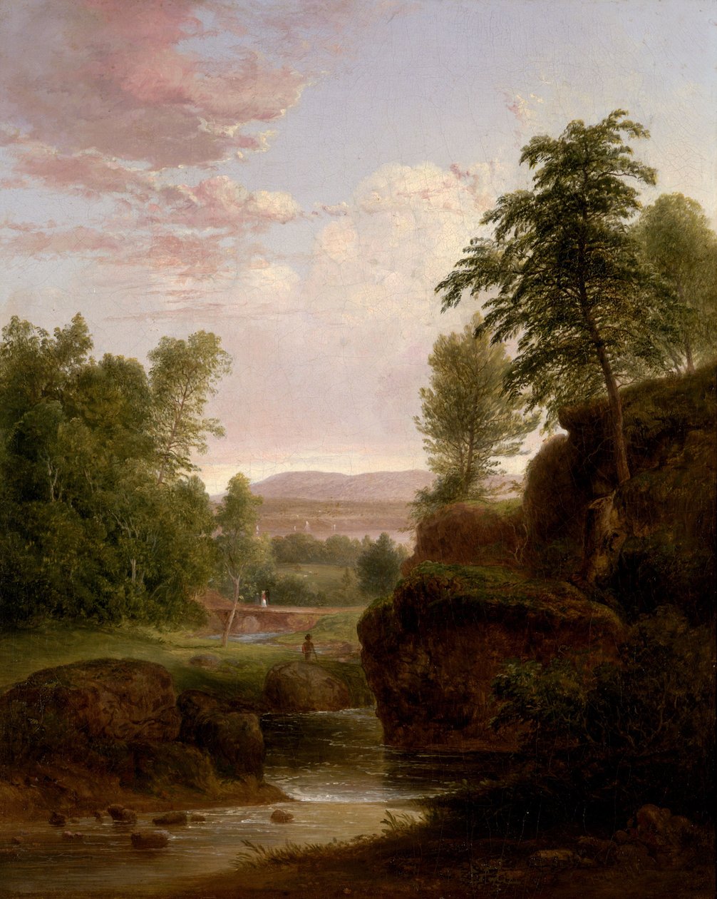 Vue vers le fleuve Hudson - Thomas Doughty
