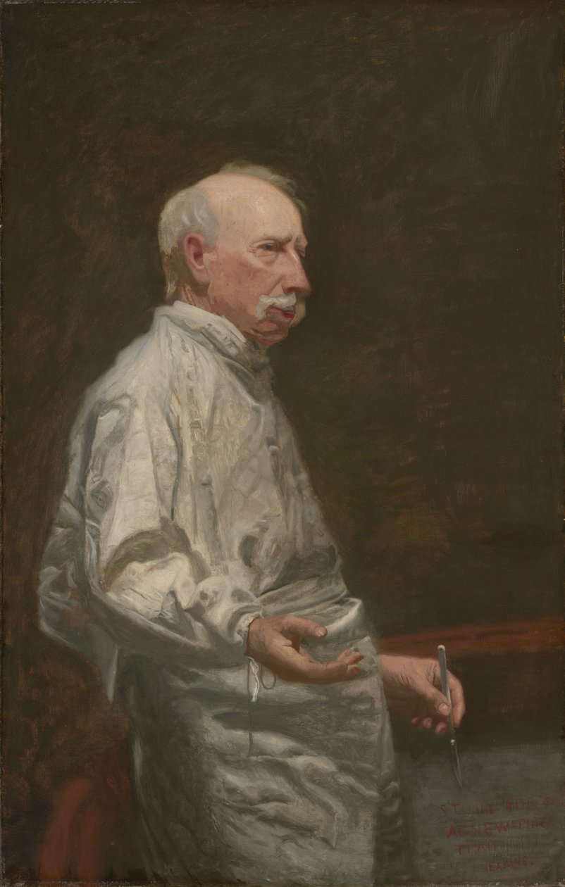 Dr Agnew (Dr D. Hayes Agnew) (1818-1892) - Thomas Eakins