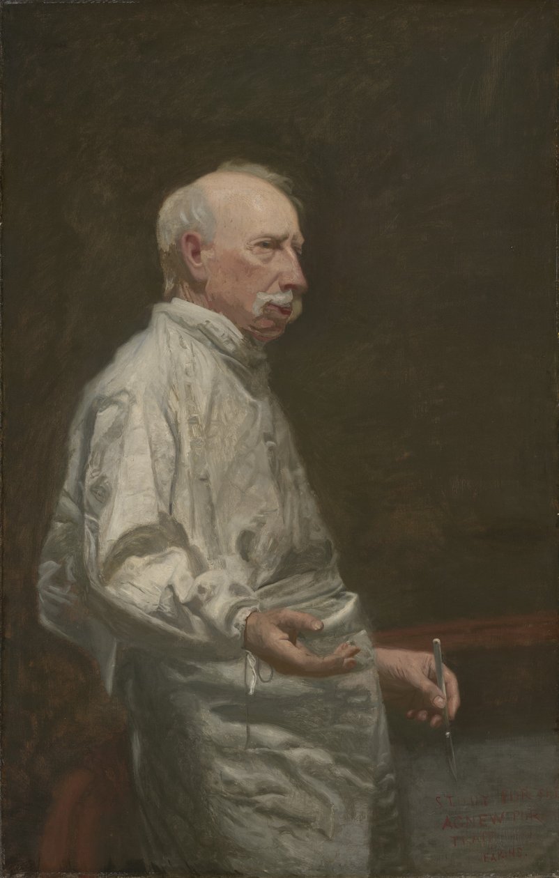 Dr. Agnew, c.1889 - Thomas Eakins