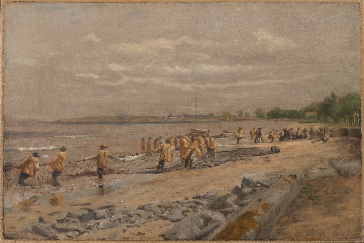 Halage de la senne - Thomas Eakins
