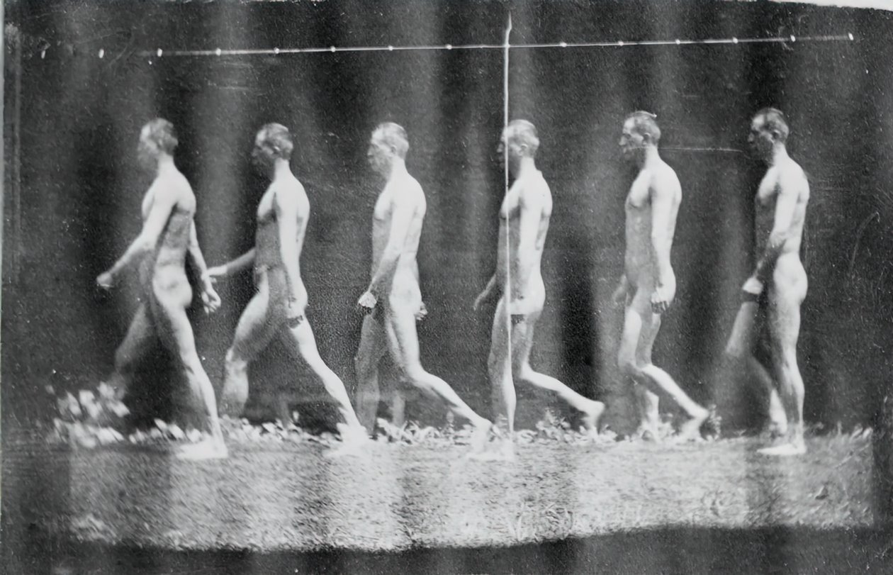 Photographies de la roue de Marey de Jesse Godley, 1884 - Thomas Eakins