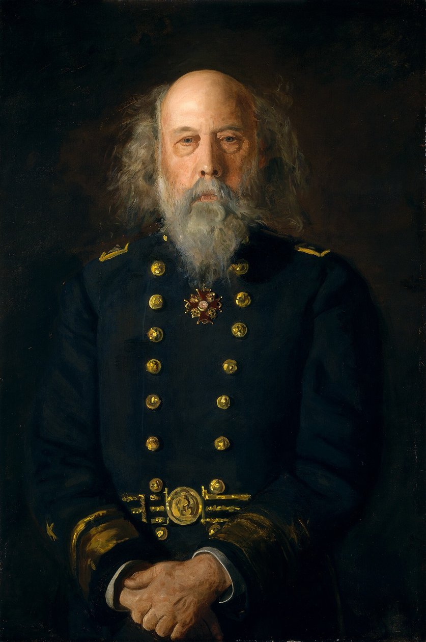 Contre-amiral George W. Melville - Thomas Eakins
