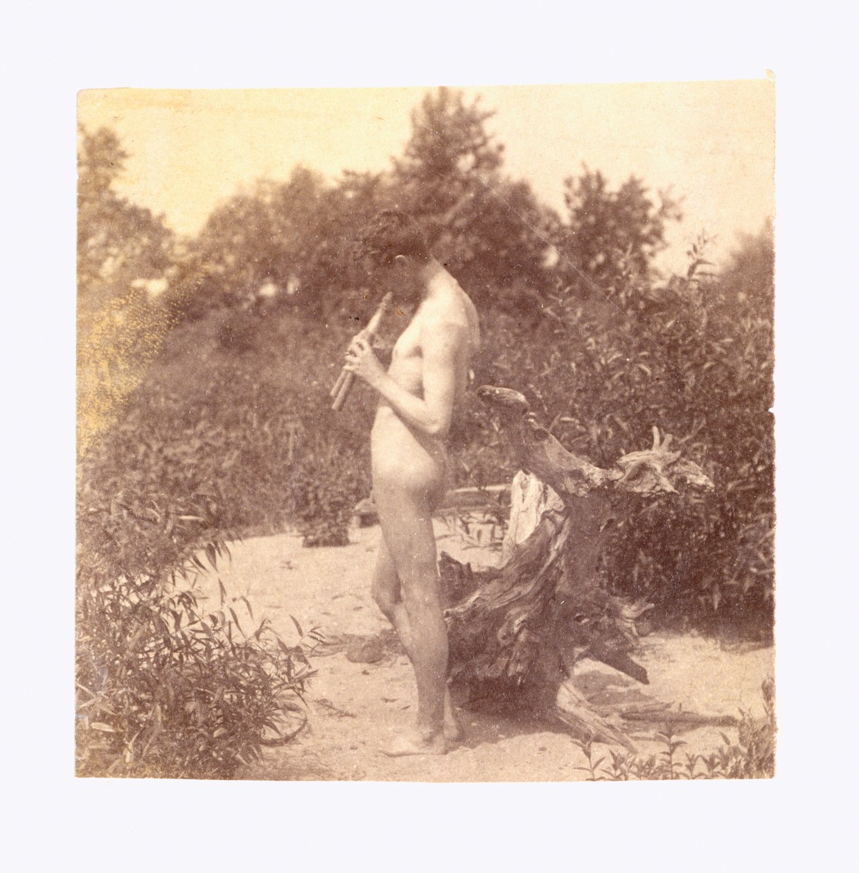 Stehender Pfeifer (Studie für "Arkadia") - Thomas Eakins
