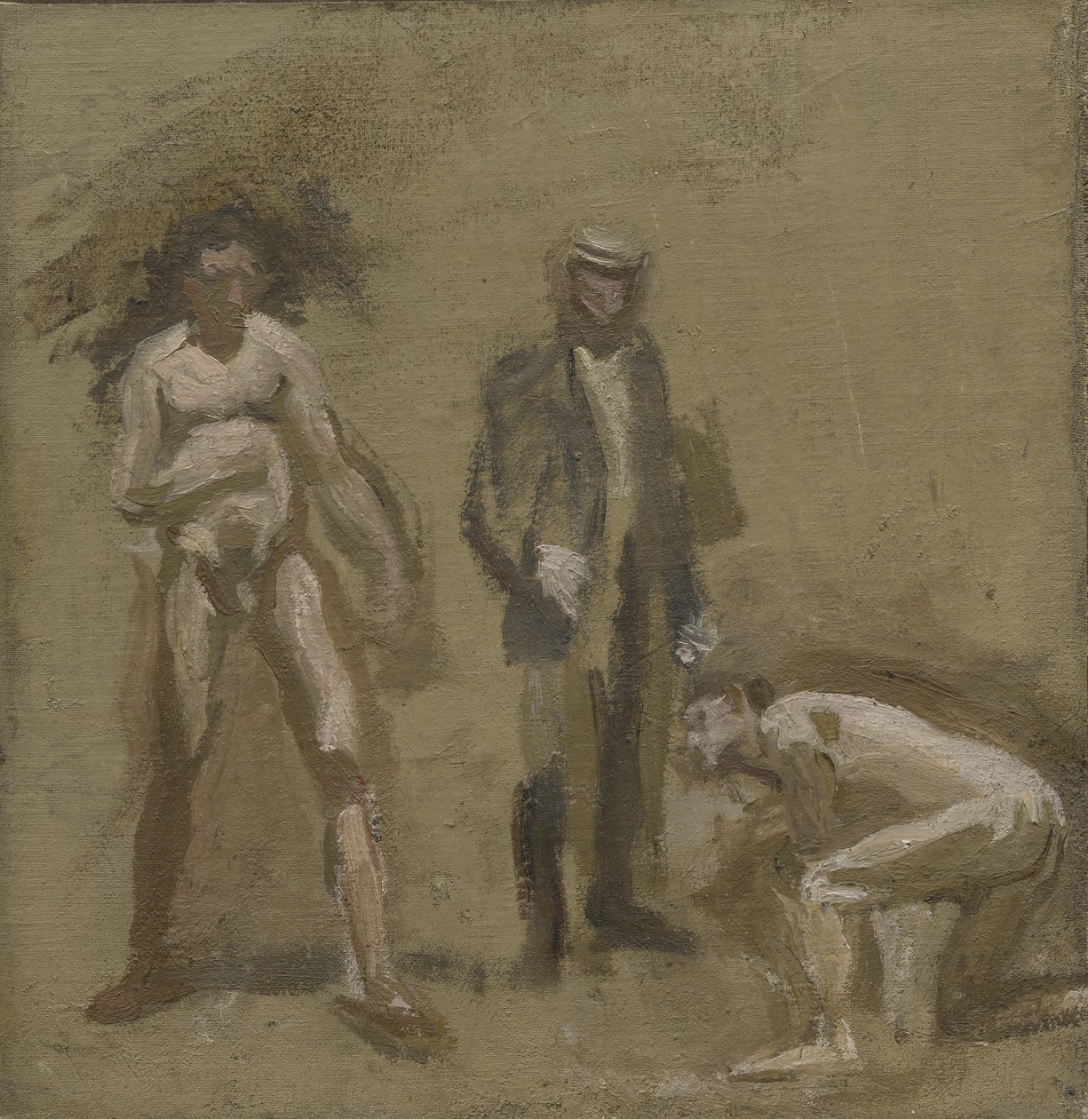 Le Compte, étude, 1898 - Thomas Eakins