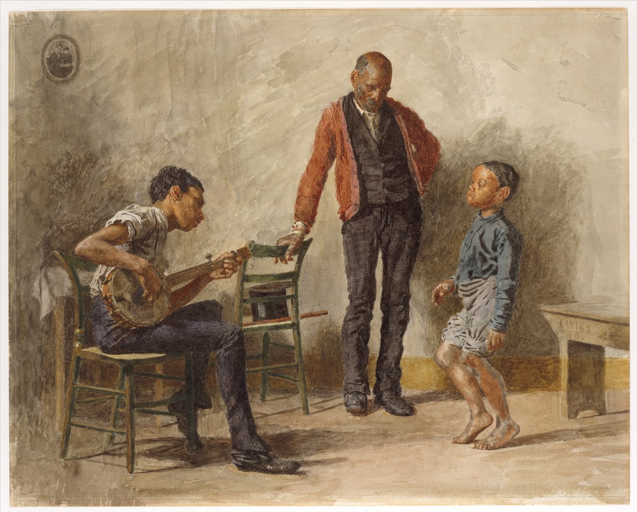 La leçon de danse - Thomas Eakins