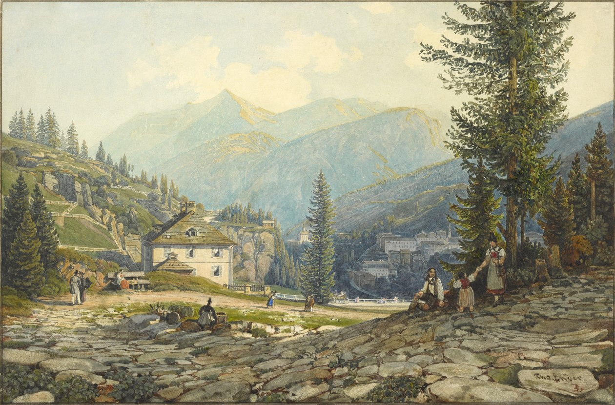 Vue de la résidence de l
