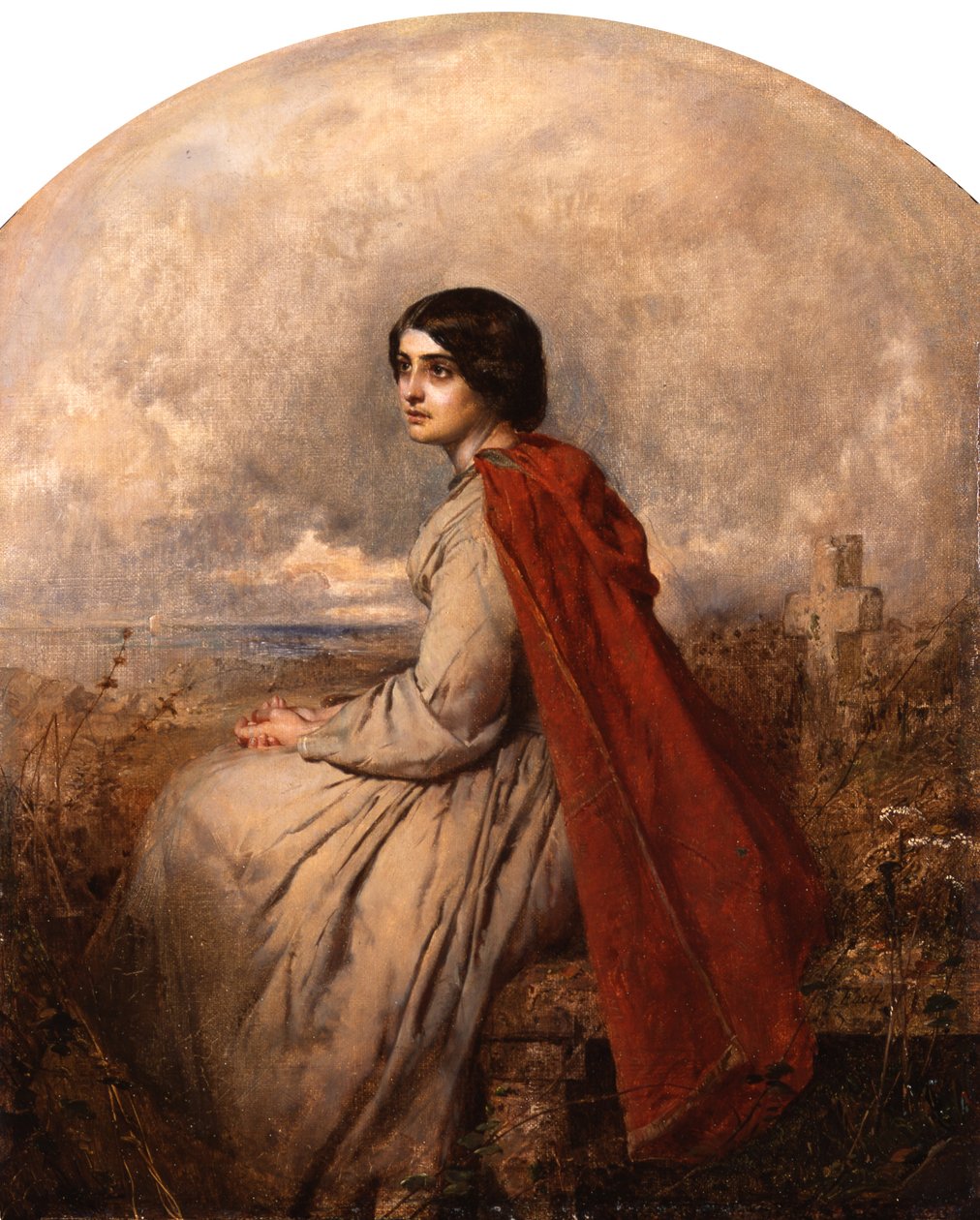 Evangeline - Thomas Faed