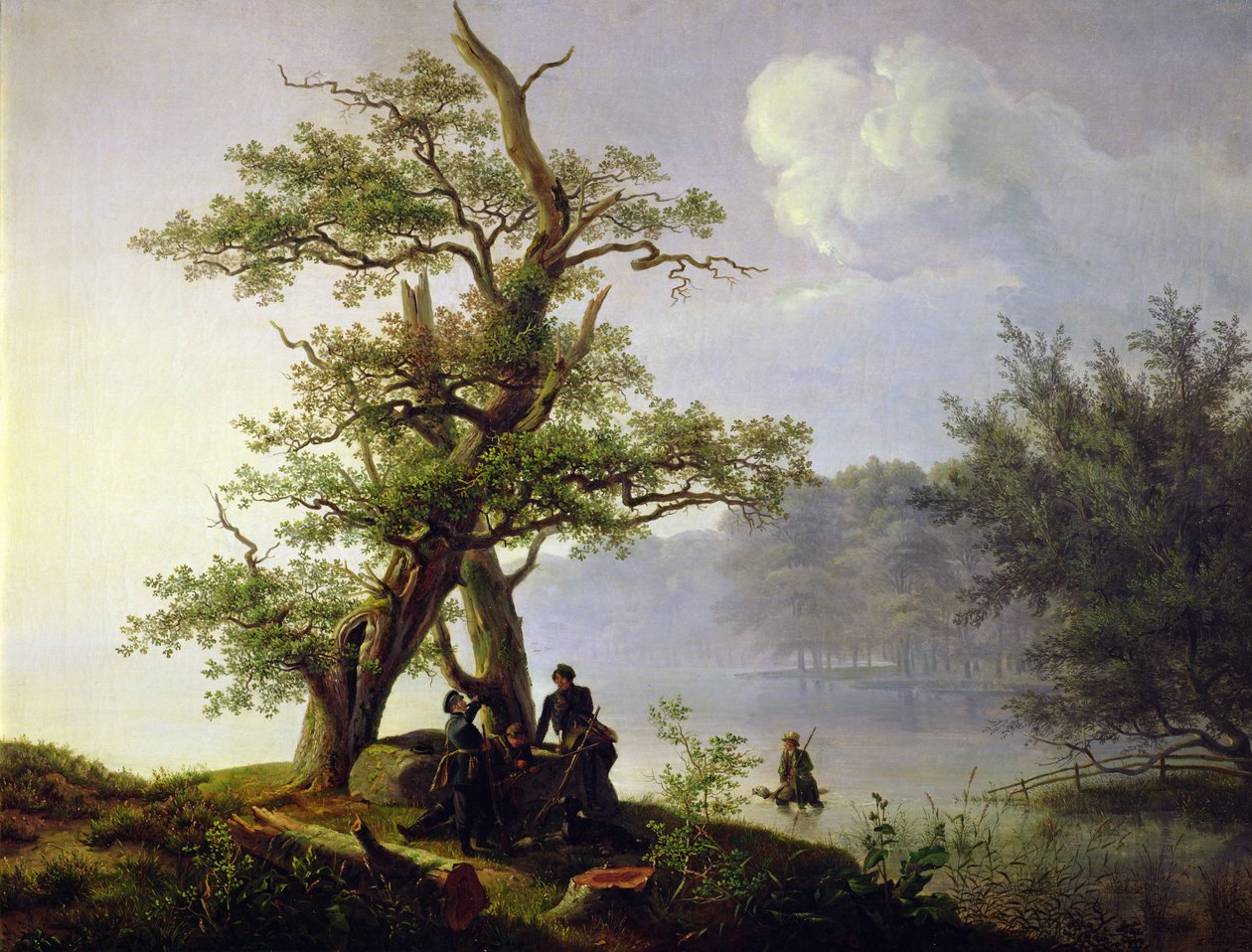 Chasse aux oiseaux aquatiques, 1828 - Thomas Fearnley