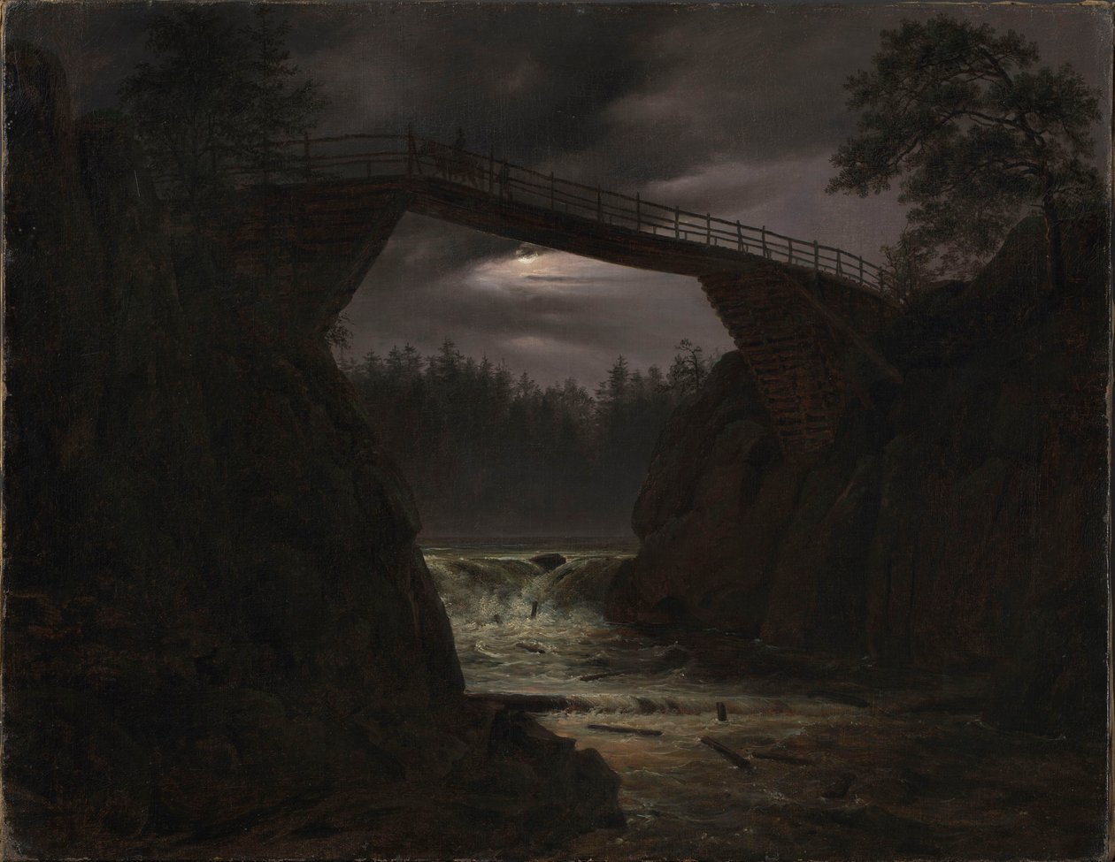 Le pont de Hauge près d