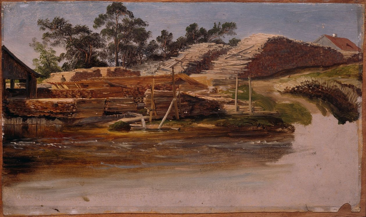 Holzlager - Thomas Fearnley