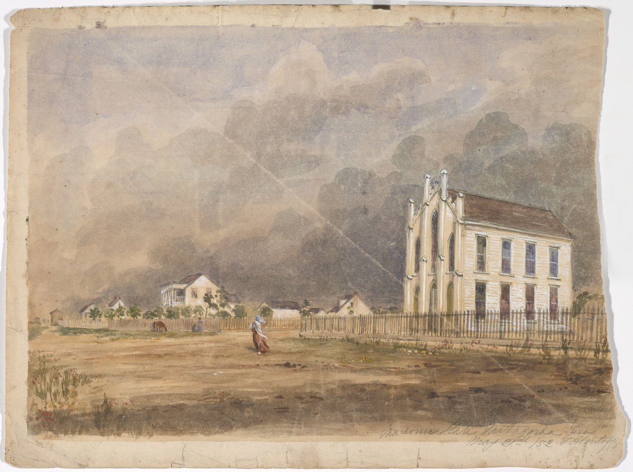 Masonic Hall, Matagorda, Texas, 21 mai 1852 - Thomas Flintoff