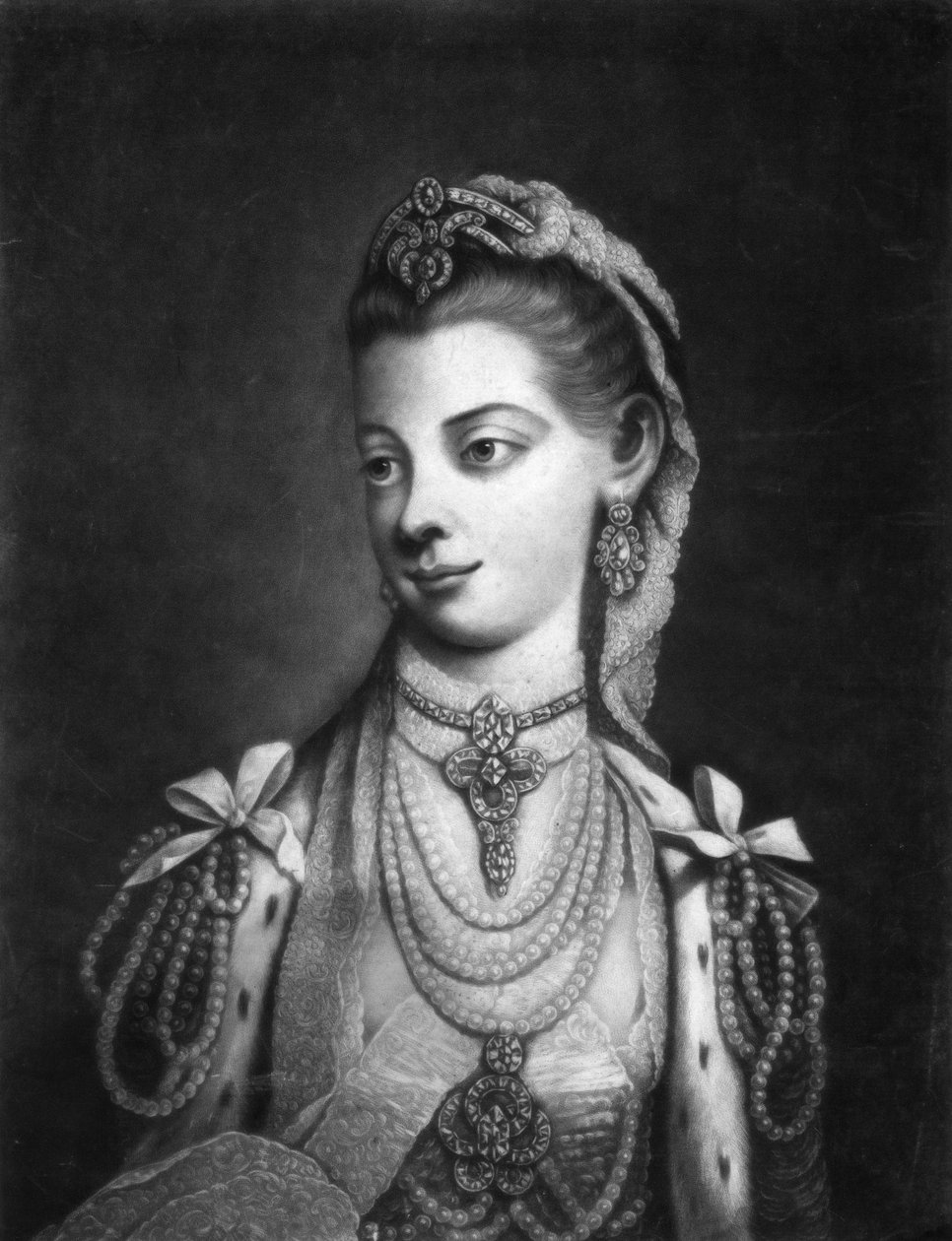 Charlotte, reine consort du roi George III de Grande-Bretagne - Thomas Frye