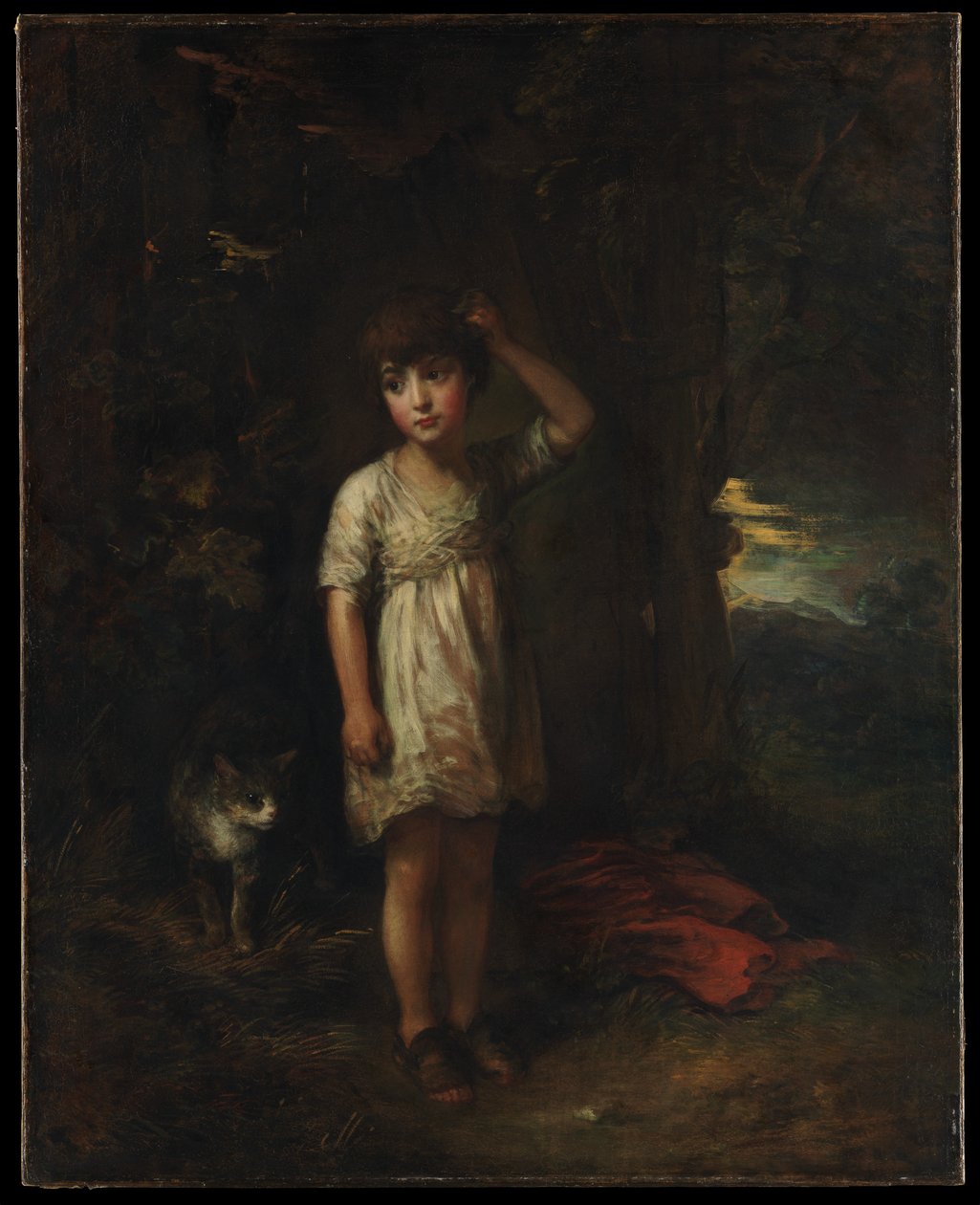 Un garçon avec un chat - Matin - Thomas Gainsborough