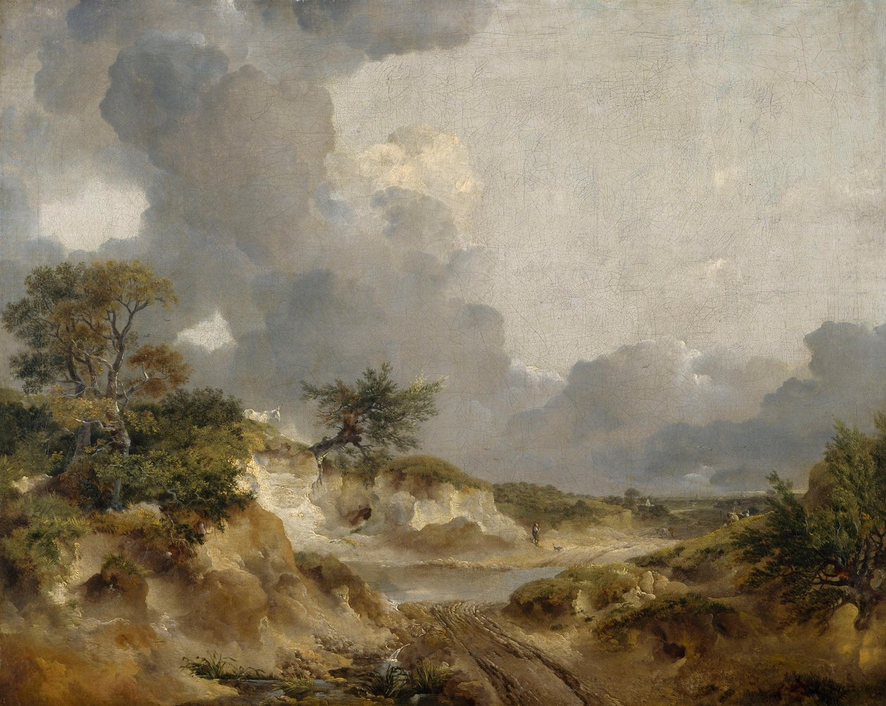 Vue dans le Suffolk - Thomas Gainsborough