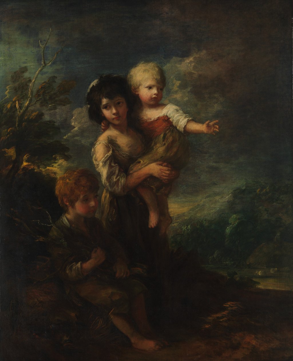 Enfants de la chaumière Les ramasseurs de bois - Thomas Gainsborough