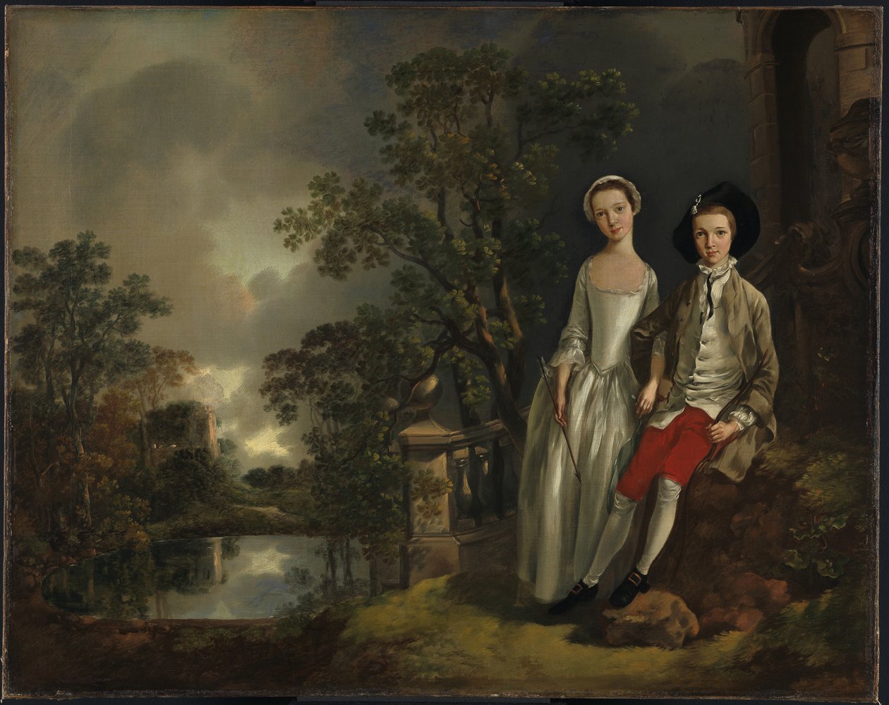 Heneage Lloyd et sa sœur Lucy - Thomas Gainsborough
