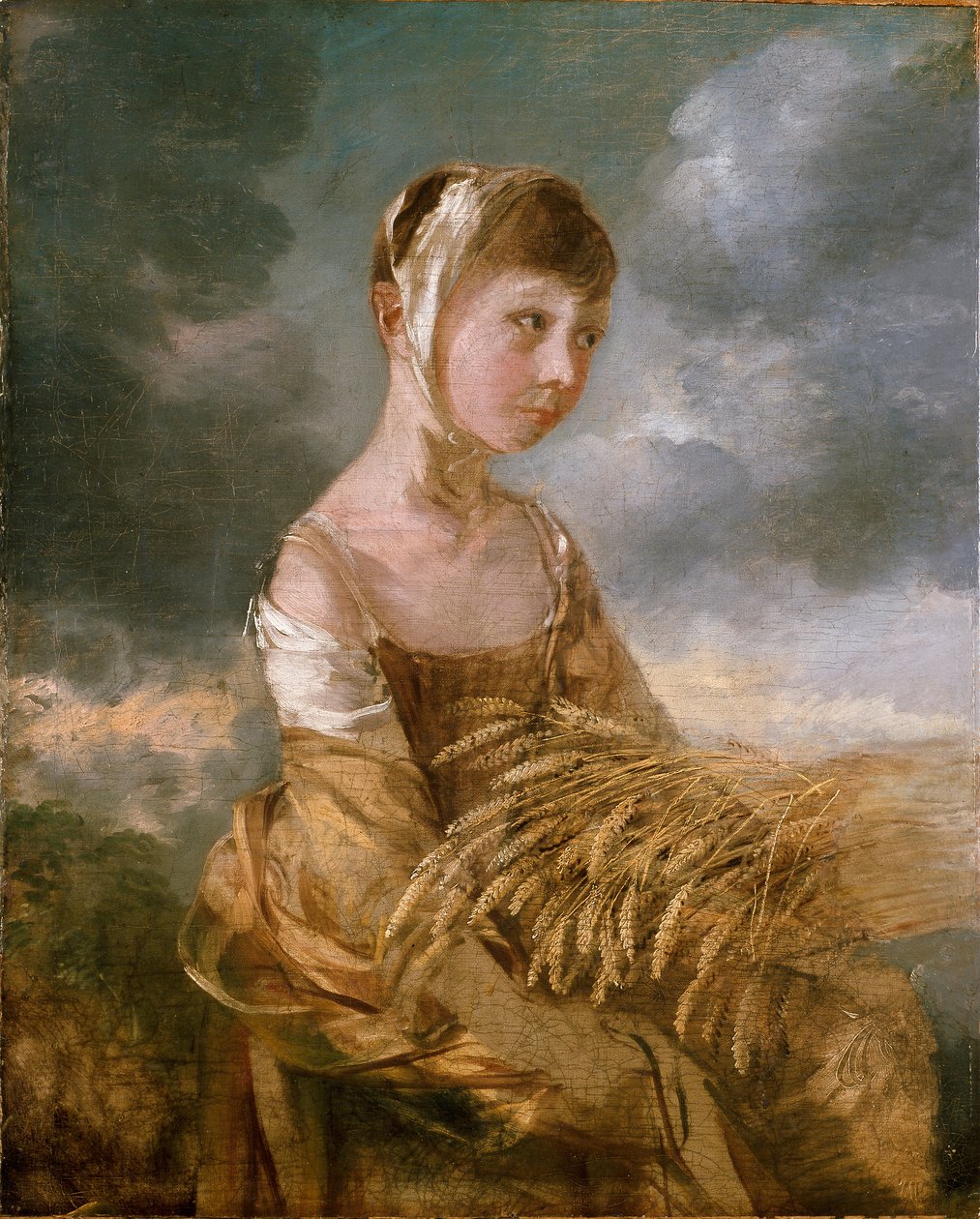 Margaret Gainsborough glanant, fin des années 1750 - Thomas Gainsborough