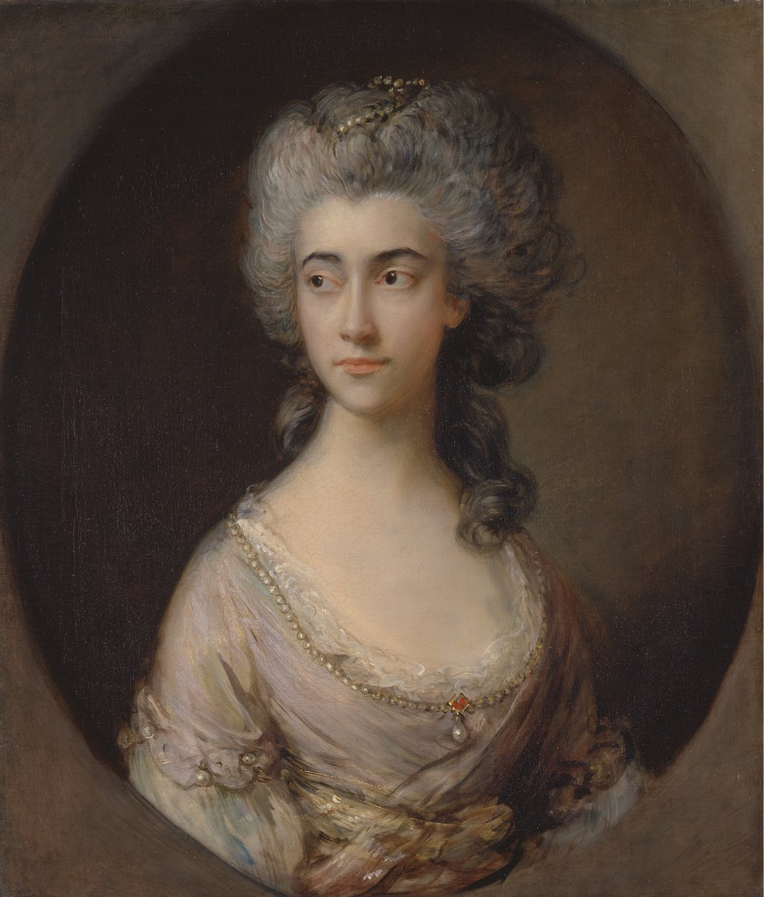 Mary Heberden, vers 1777 - Thomas Gainsborough
