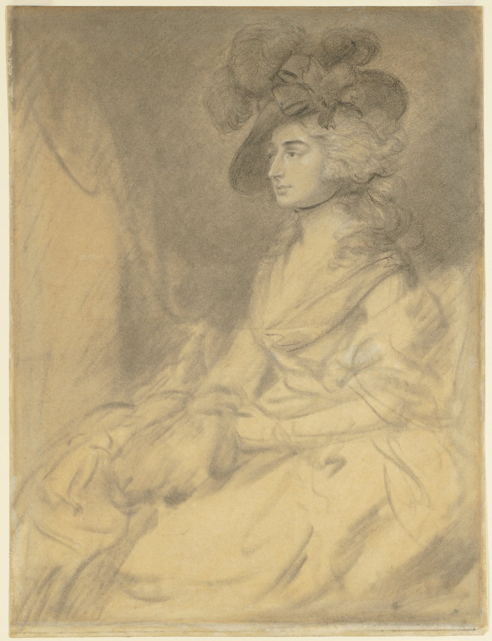 Mme Sarah Siddons, 1785 - Thomas Gainsborough