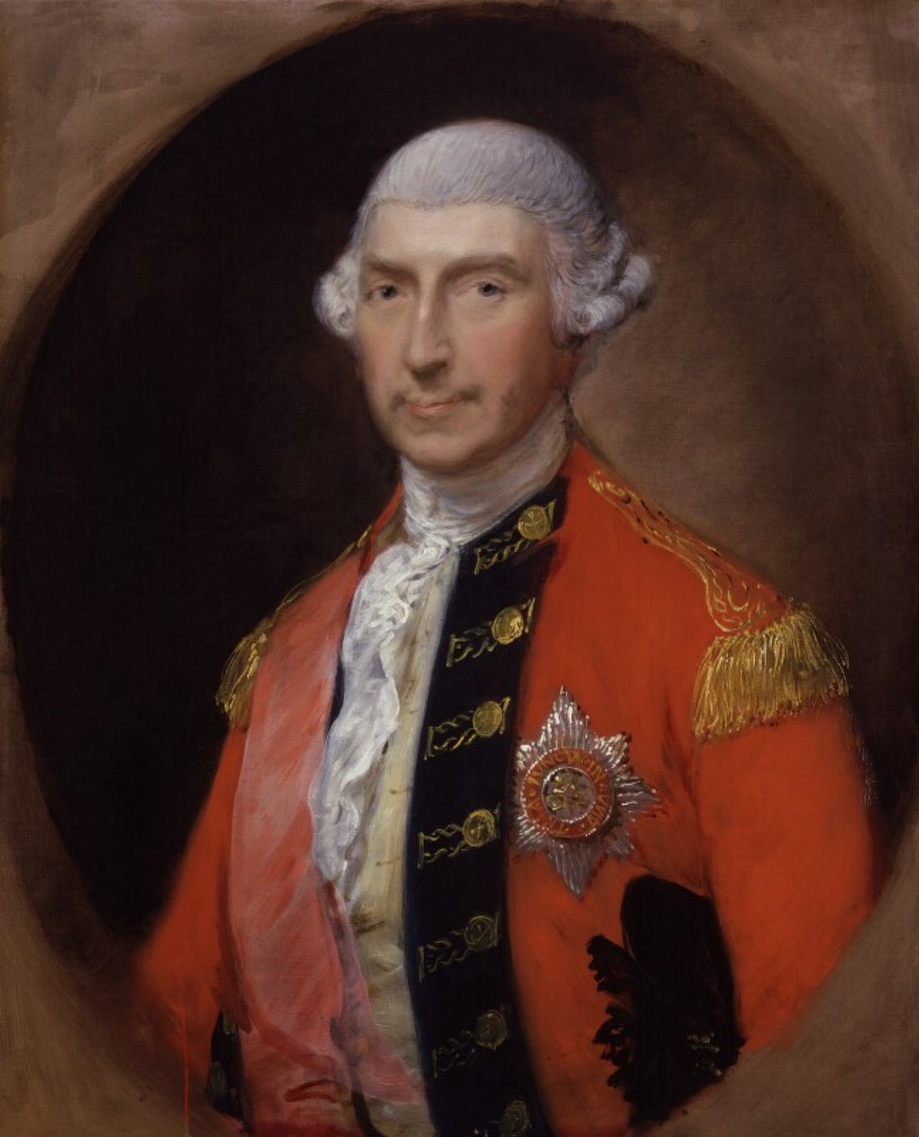 Portrait de Jeffery Amherst, 1er baron Amherst (1717-1797), maréchal de camp - Thomas Gainsborough