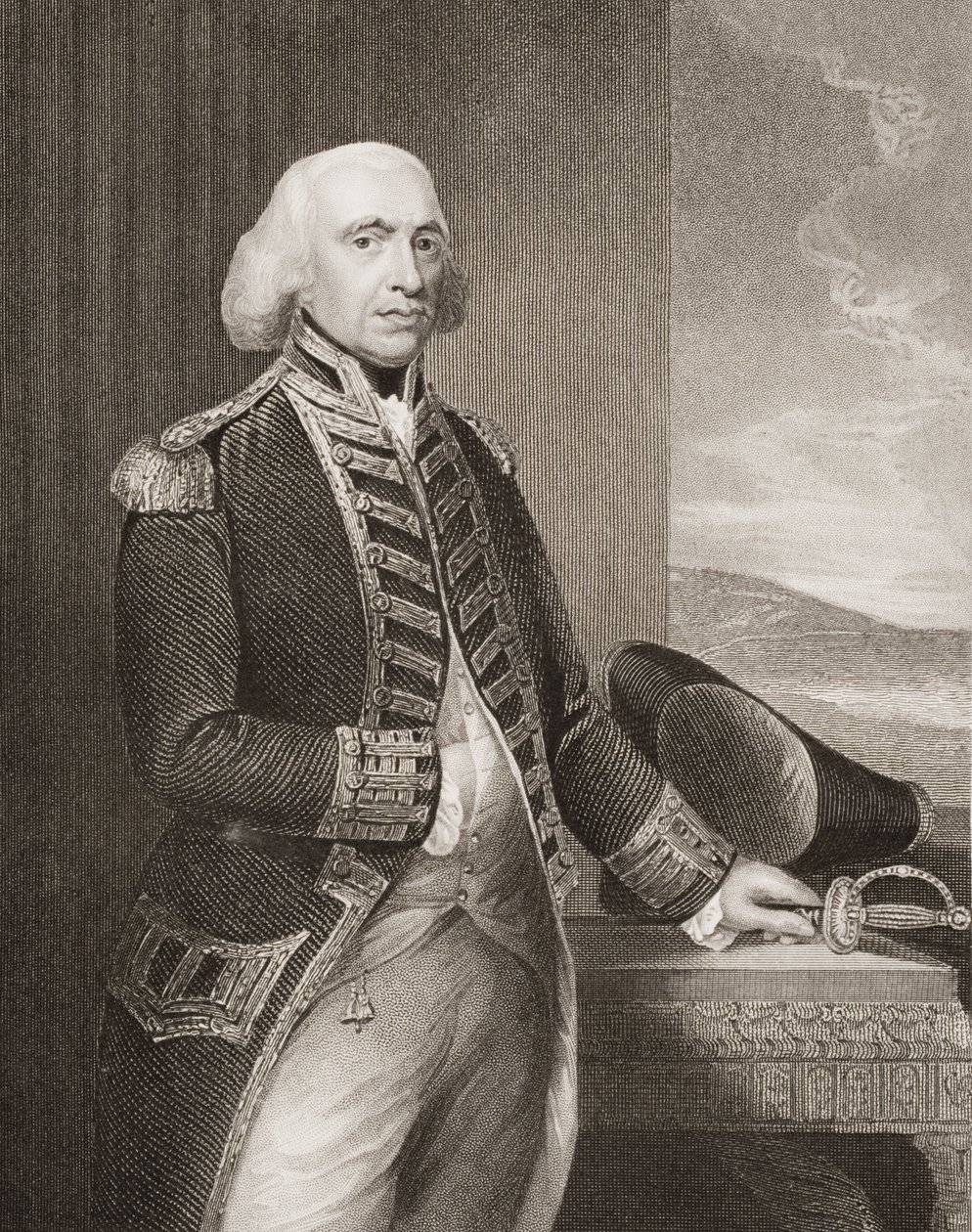 Richard Howe, 1er Comte Howe, illustration de 